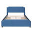 Grand lit plateforme de rangement tapissier-1198232138