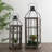 35.50''H Wood/Metal Farmhouse Tabletop Lanterns-731521003