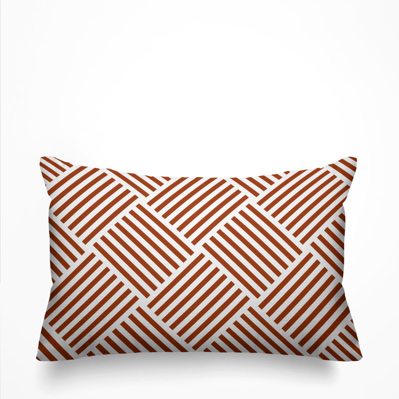 Housse et insert de coussin d'extérieur Langley, Épice