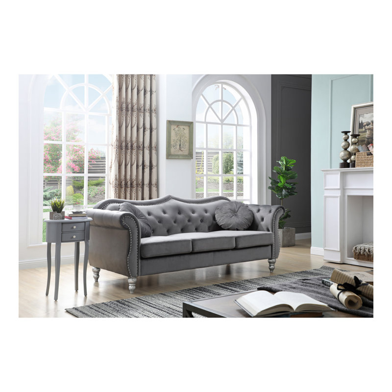Canapé Hollywood G0661A-S, Gris foncé