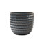 Petit pot de fleurs en céramique émaillée à motif nid d'abeille - Intérieur/Extérieur-40040391