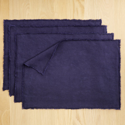 Zadia Reversible Linen Placemat