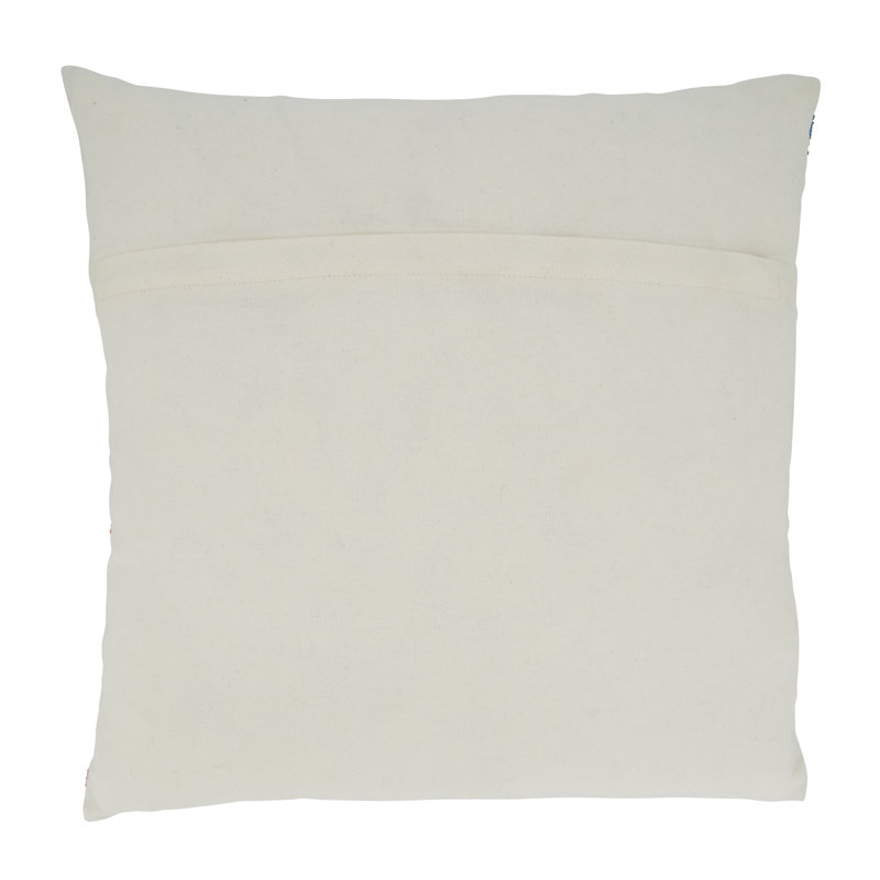 Colorful Parakeet Cotton Decorative Pillow Cover