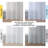 Grommet Faux Linen Sheer Curtains for Living Room, Bedroom Curtains for Large Window Single Panel-1258774337-1258774341