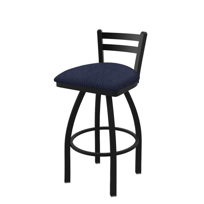 Tabouret de bar et de comptoir 411 Jackie, Vinyle - sable Canter, Étain, Tabouret de bar (assise de 30 po de hauteur)