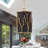 Elvida 1 - Light Unique / Statement Drum Pendant