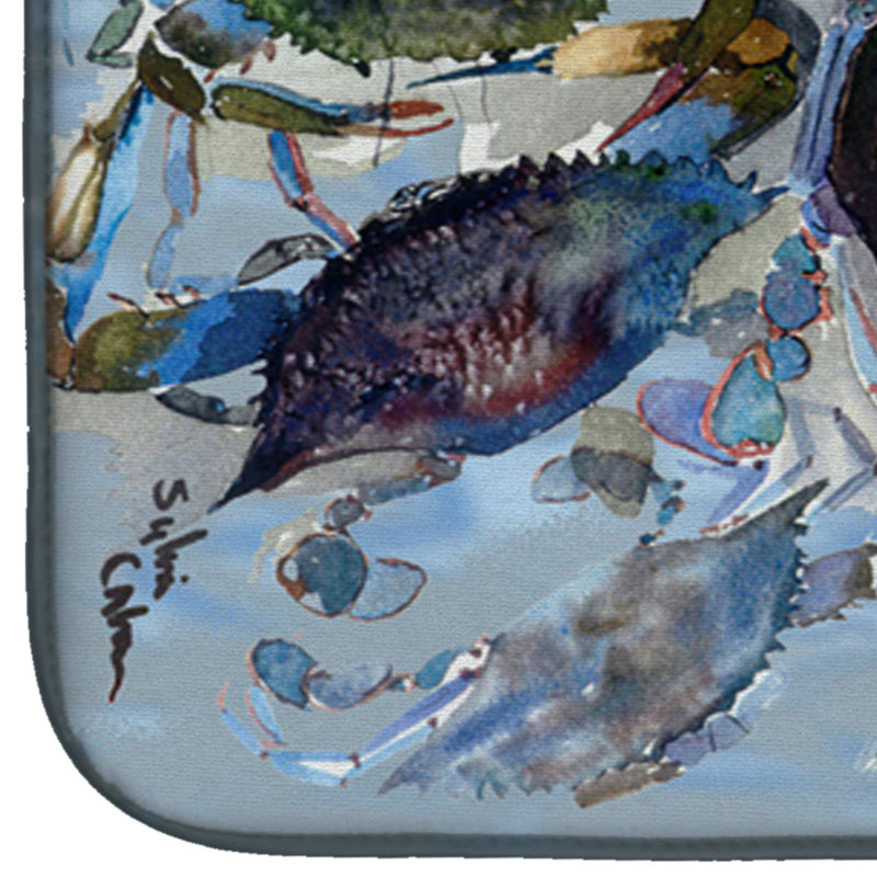 Tapis de séchage crabe