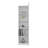 White Storage Cabinet with 5 Shelf