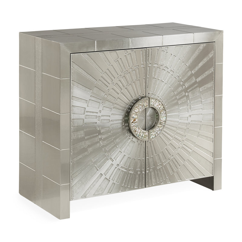 Armoire Talitha Nickel avec poignées
