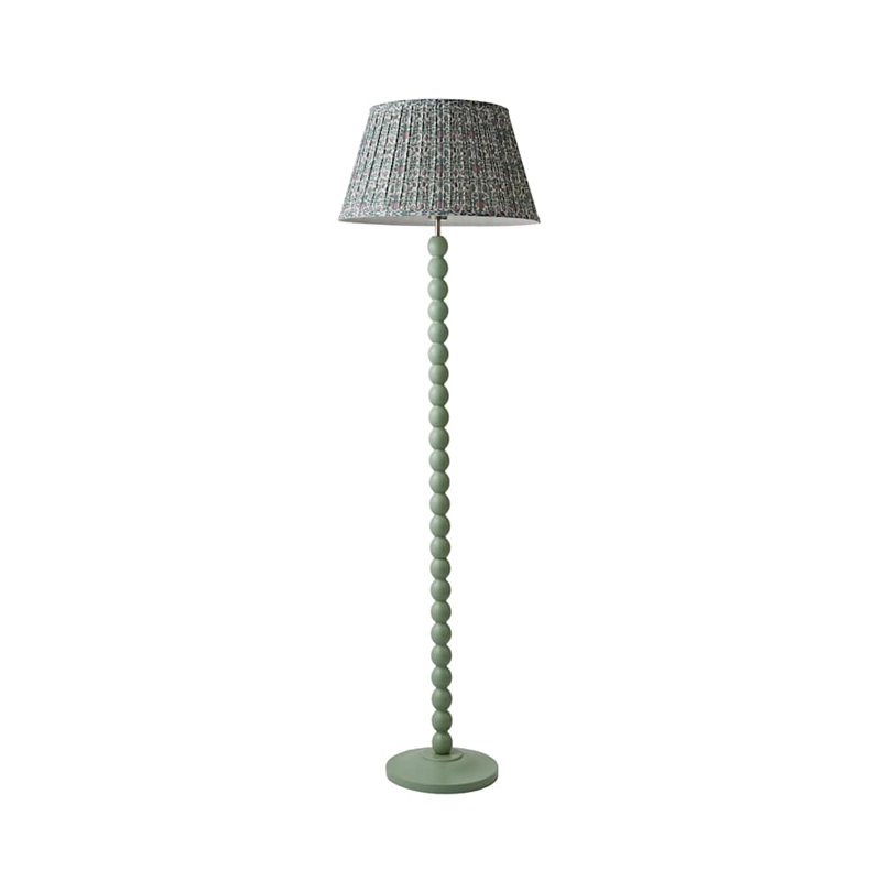 Accardi 150cm Matte Traditional Floor Lamp, Yes, Green