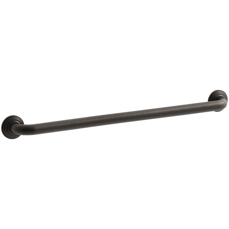 Traditional Grab Bar, Oil Rubbed Bronze, 12"W