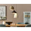 Endrick 3 - Light Matte Black Cluster Pendant