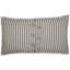 Taie décorative grise 37 po x 21 po Gray Gables-124445695