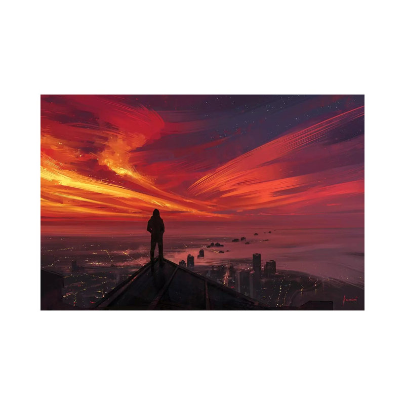 Million Little Pieces by Alena Aenami - Wrapped Canvas Print, 20.32 cm H x 30.48 cm W x 1.91 cm D