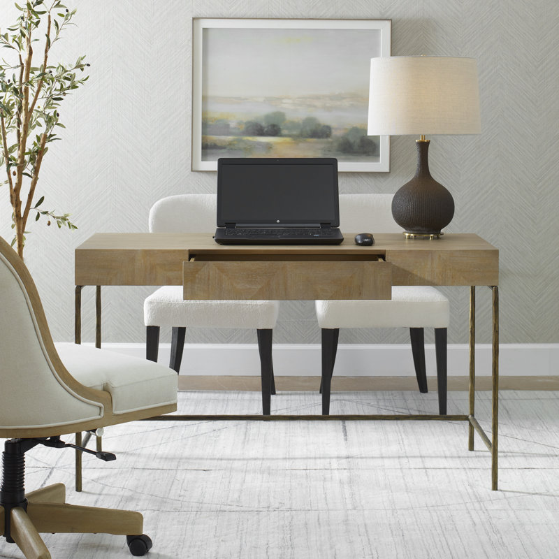 Bureau moderne en bois Kaniylah Natuiral