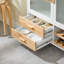 Solid Wood Top Kitchen Cart