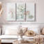 «Farmhouse Florals», 3 pièces sur toile-98563245