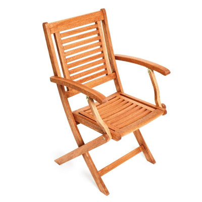 Adalmiina Folding Patio Dining Armchair
