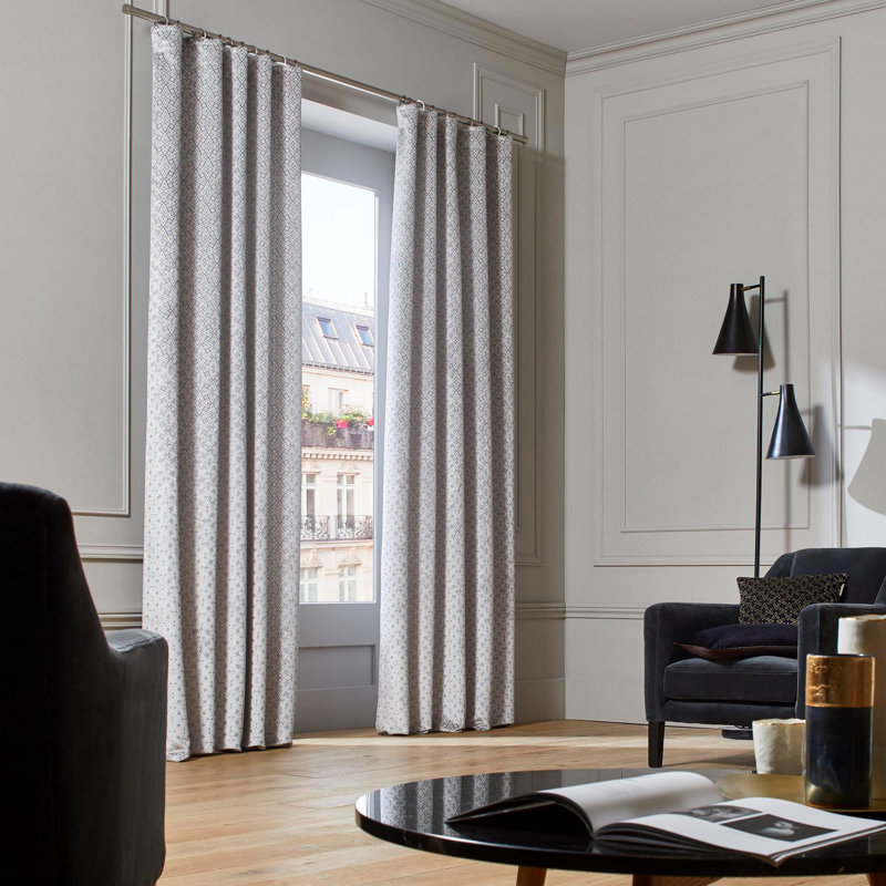Hayes Room Darkening Single Curtain Panel, 138 W x 220 D cm