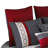 Red/Blue Microfiber 8 Piece Comforter Set-1733991218