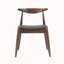 Ensemble de 2 chaises de salle à manger en bois d'hévéa avec dossier ergonomique-1198624107-1198624108