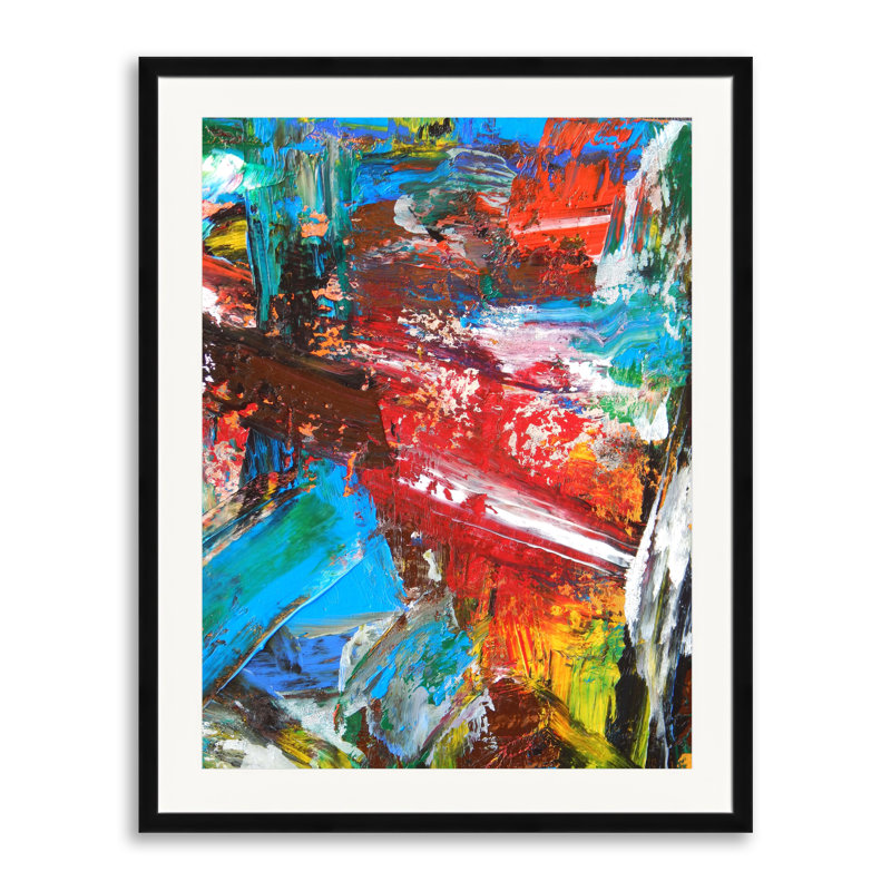 Garden #3 Print by Will Birdwell, Black Framed Paper, 31.25" H x 25.25" W