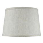 8" H x 12" W Silk/Shantung Drum Lamp Shade ( Spider )