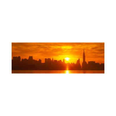 NYC, New York City New York State, USA by Panoramic Images - Wrapped Canvas Panoramic Print