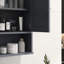 Bathroom Wall Cabinet Grey, With Style And Adjustable Shelving For Extra Storage Mounted In Design Shelf Arrangements Efficient Organization