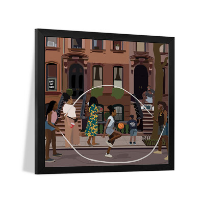 Juneteenth Premium Framed Poster by Artpce