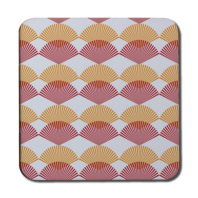 Square 6 Piece Coaster Set