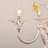 Bliss 6 - Light Candle Style Chandelier