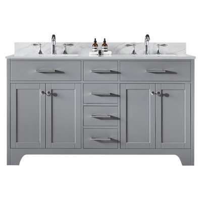 Meuble-lavabo 60 po Claristine