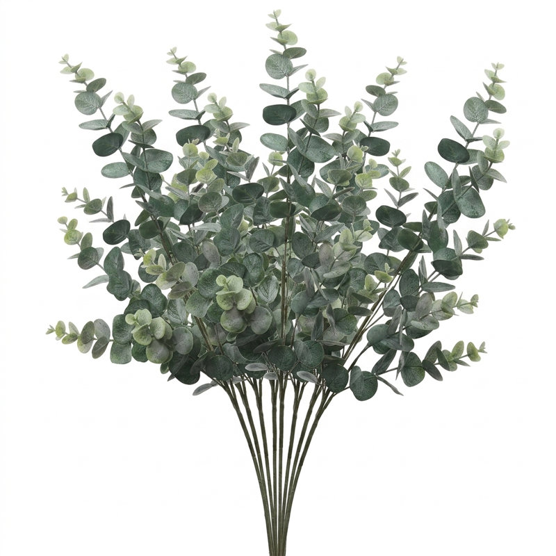 34 po Eucalyptus 12 jets - verdure réaliste pour la décoration intérieure, les arrangements floraux et l'artisanat