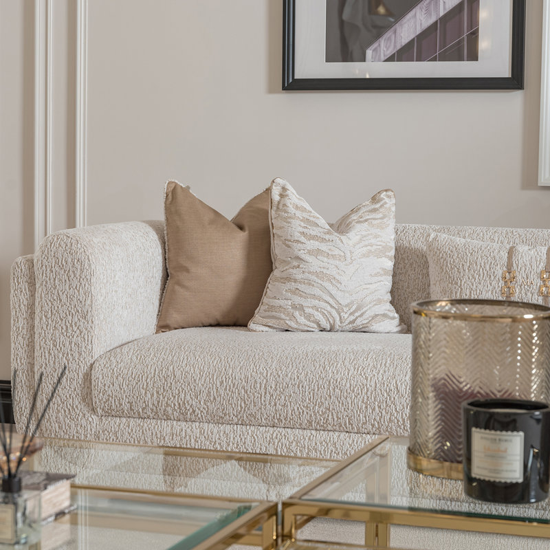 Savannah Breeze Sofa, 31" H x 104" W x 38" D