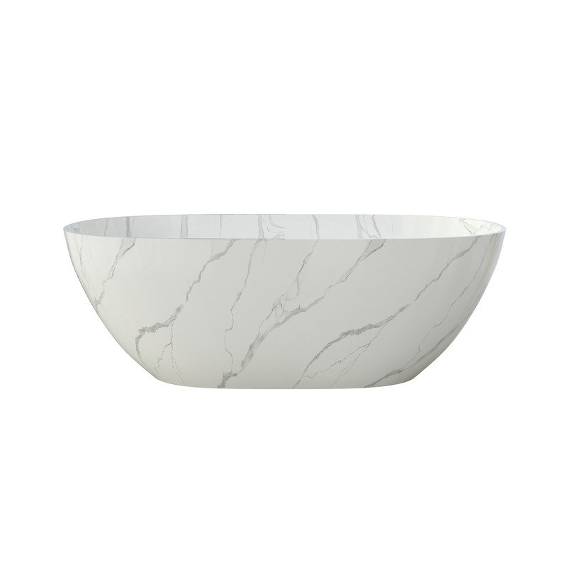 Baignoires de trempage modernes 63 po