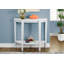 Console demi-lune en bois avec plancher-228656439
