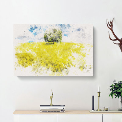 Chestnut Tree In Spring - Wrapped Canvas