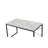 Bob Antique White & Black Finish Writing Desk
