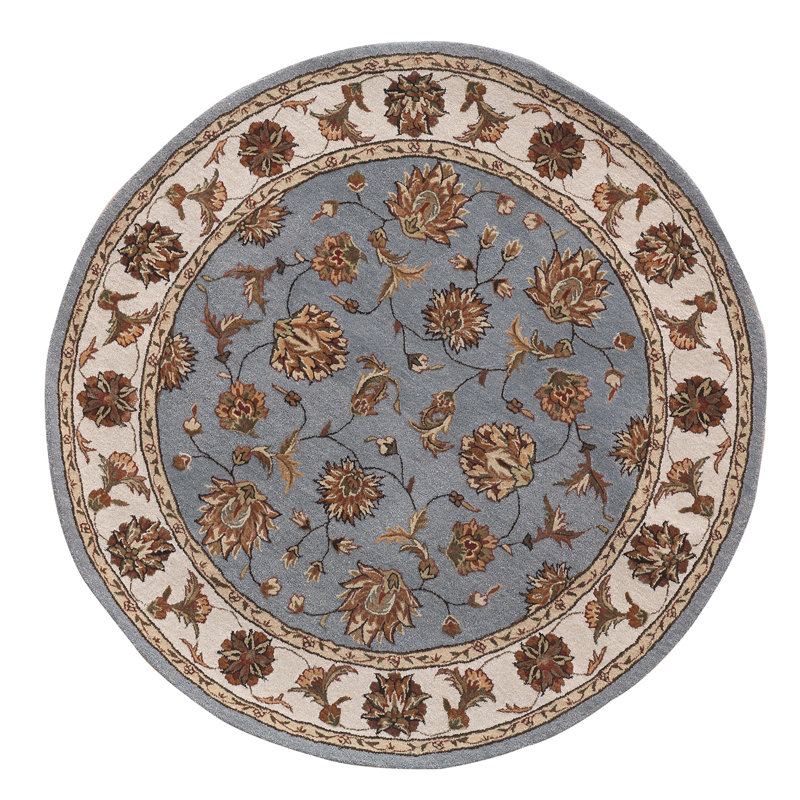Tapis bleu oriental fait main Java