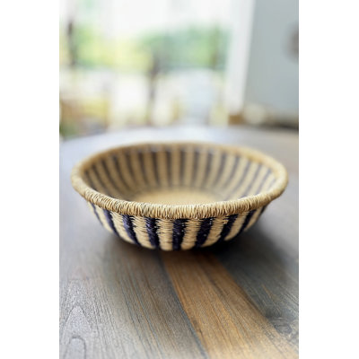 Panier à plateau tissé à la main