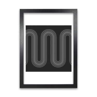 Black And White Line Art - Print