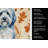 Blue and White Old English Sheepdog Heirloom Fall Kitchen Towel-1218231567