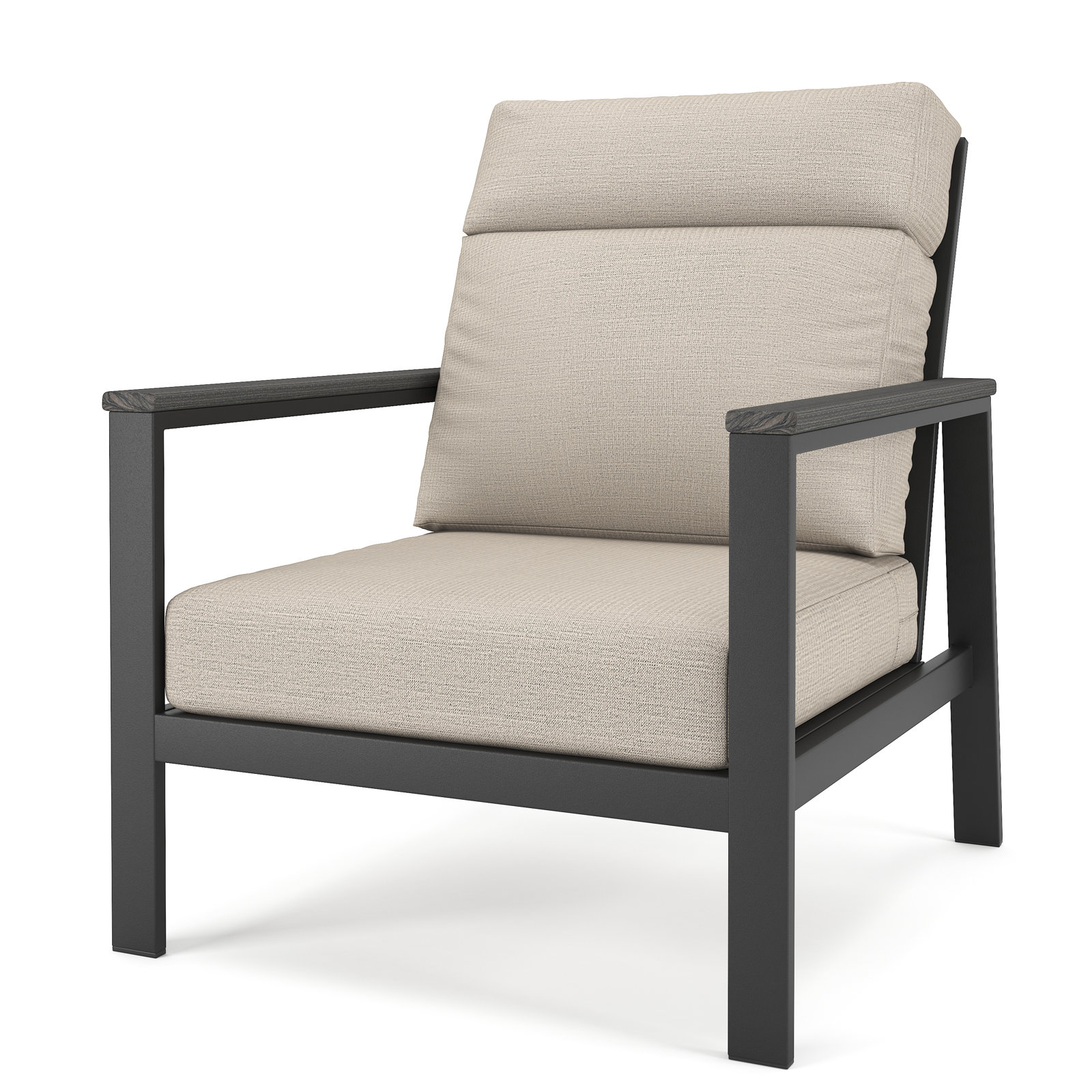 Townsend Sunbrella® Patio Lounge Chair, Cast Silver, Gray, Yes
