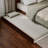 Lamareon Solid Wood Platform Bed with Footboard & Roll Out Trundle Bed-245492665-226224414