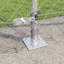 Vidaxl Chain Link Fence With Posts Steel-116797809-116797810