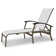 Askar Outdoor Rust-Resistant Metal Chaise Lounge