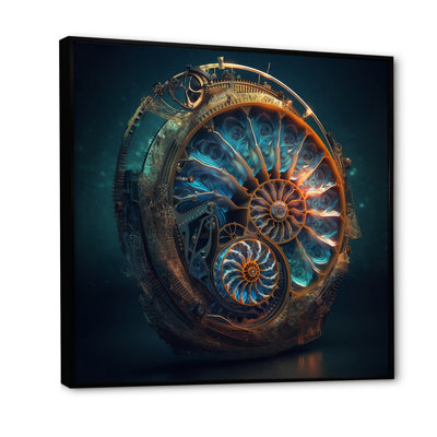 " Bioluminescent Spiral Oceanic Astrolabe I "