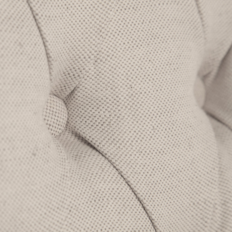 Hallsville 20'' H Tufted Upholstered Parsons Chair, White