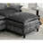 Modular Sofa,U Shaped Cloud Couch Comfy Set,Convertible Sectional Couch-213737446